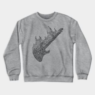 Flaming Bass Crewneck Sweatshirt